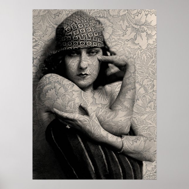 Pôster Hollywood Vintage Gloria (Frente)