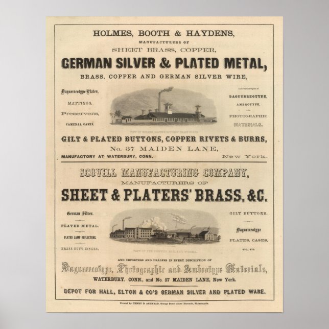 Pôster Holmes, Booth e Haydens (Frente)