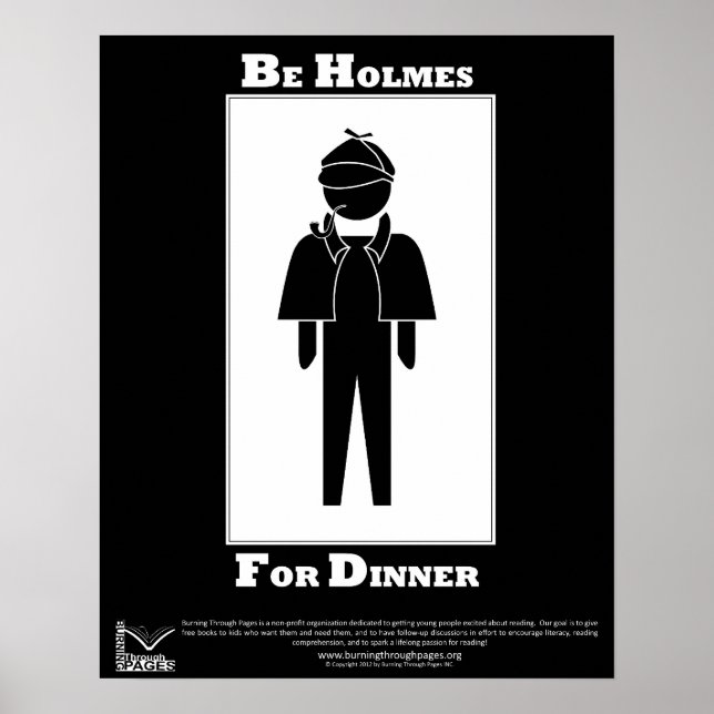 Poster Holmes Para Janto (Frente)