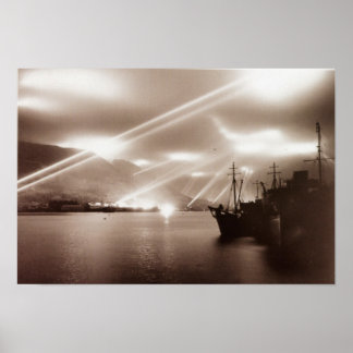 Poster Holofotes de Gibraltar