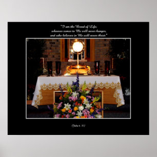 PÔSTER HOLY EUCHARIST - COMUNIDADE HOLY