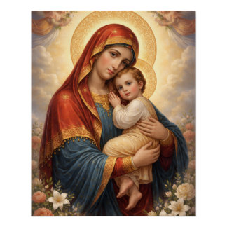 Pôster Holy Mother of God – Divine Love & Protection´11