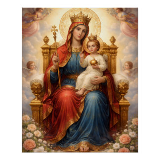 Pôster Holy Mother of God – Divine Love & Protection´12