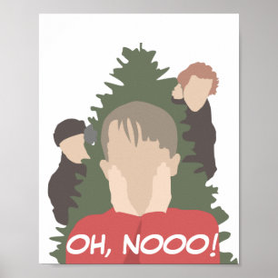 Poster Home alone arte moderna