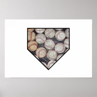 Poster Home do Baseball