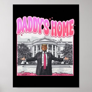Poster Home Donald Trump 2024
