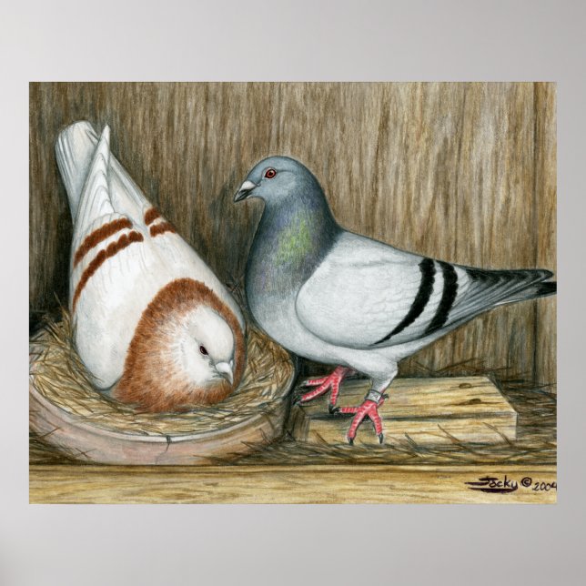 Poster Home Life de Homers em Corrida (Frente)