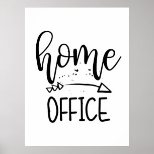Poster Home Office Fixer superior do Office Home Workspac