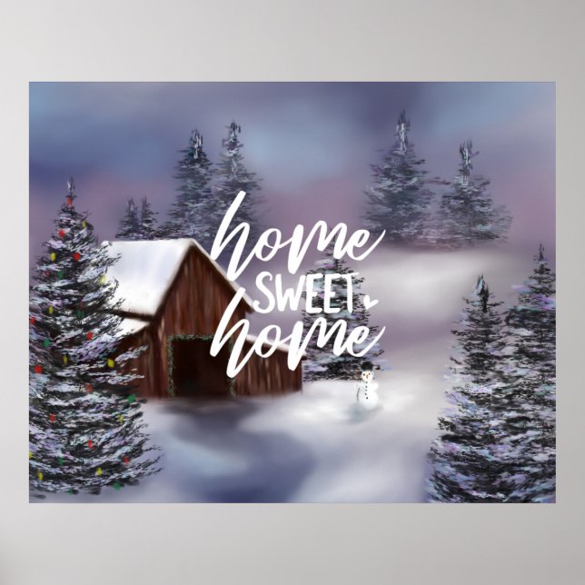 Poster Home Sweet Home (Frente)