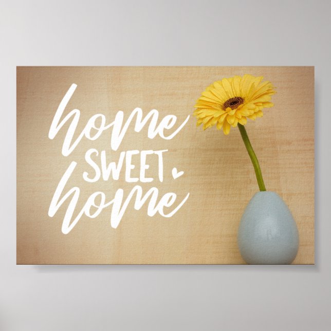 Poster Home Sweet Home (Frente)