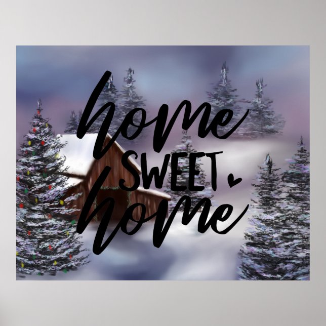 Poster Home Sweet Home (Frente)