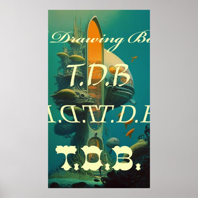 Poster Home Sweet Home (Logotipo TDB) (Frente)