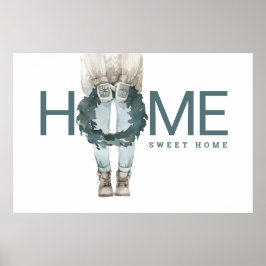 Poster Home Sweet Home | Rua