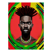 Homem Africano Rei Negro Melanin Bruh Irmão