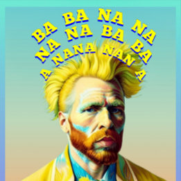 POSTER HOMEM BANANA