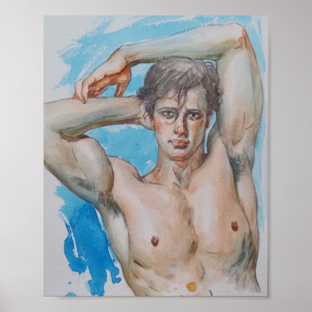 Poster Homem bonito (Frente)