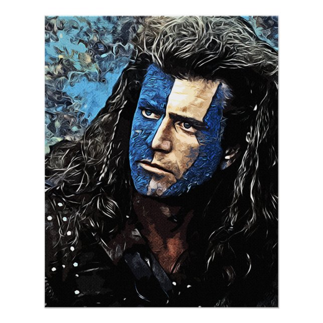 Pôster Homem Braveheart (Frente)