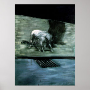 Poster Homem com cão