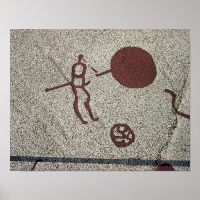 Pôster Homem com sol (Frente)