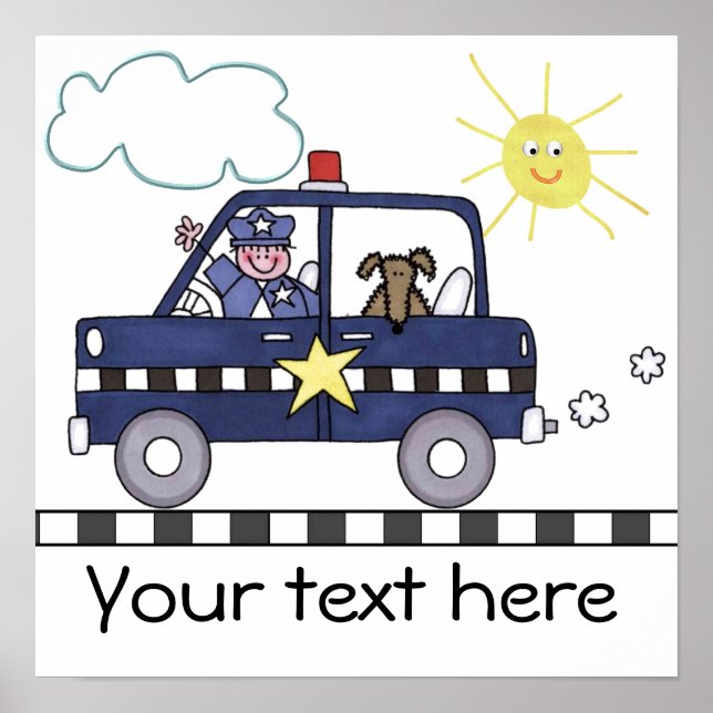 Poster Homem da Polícia (Frente)