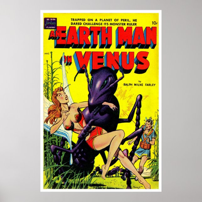 Poster Homem da Terra em Vênus (1951) (Frente)