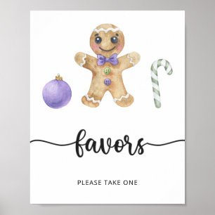 Poster Homem de biscoito de gengibre \ Favoritos