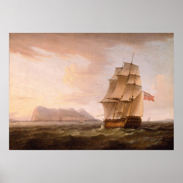 Pôster Homem de Guerra antes de Gibraltar (Frente)