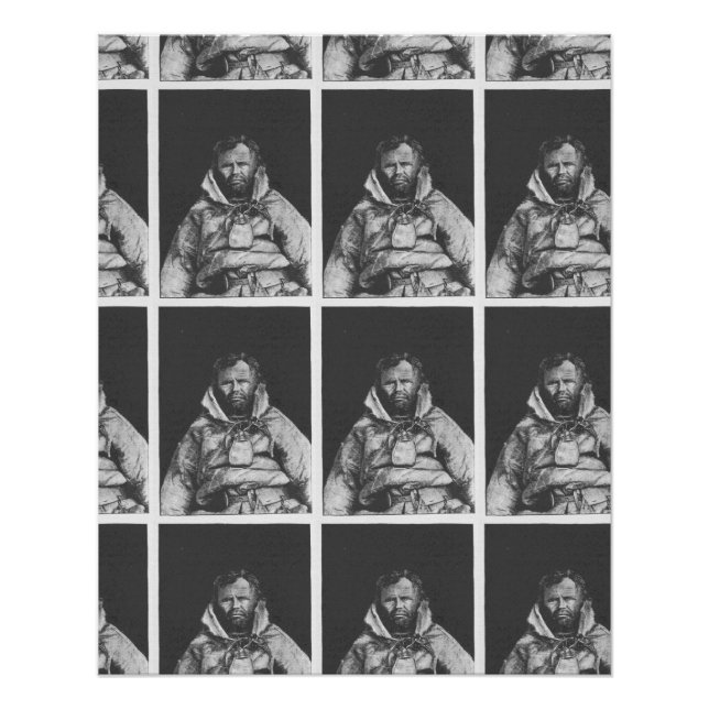 Pôster Homem de Neve (Frente)