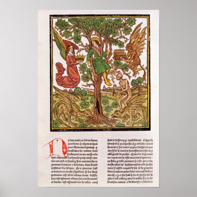 Pôster Homem entre vício e virtude (Frente)