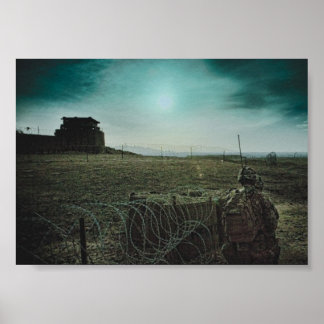 Pôster Homem na Guerra