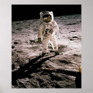 Poster homem na lua