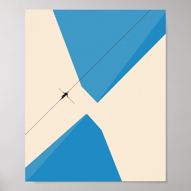 Poster Homem no Fio (Frente)