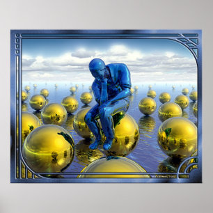 Pôster Homem Pensador