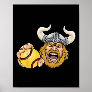 Poster Homem Personagem de Desenho Viking Softll Ll