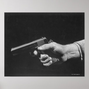 Poster Homem que guardara a arma
