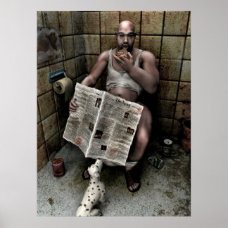 Pôster homem sujo