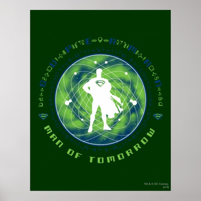 Pôster Homem Super-Homem do Futuro (Frente)