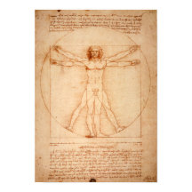 Homem Vitruviano de Da Vinci (1487)