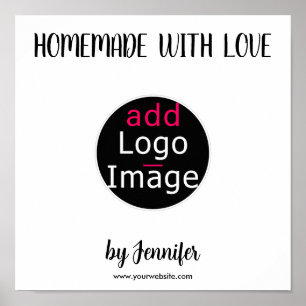 Poster Homemade com Love Modern Professional Personalizad