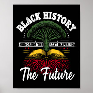 Poster Homenageando o Passado Inspirando Homens Mulheres
