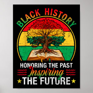 Poster Homenageando o Passado Inspirando o Futuro Árvore 