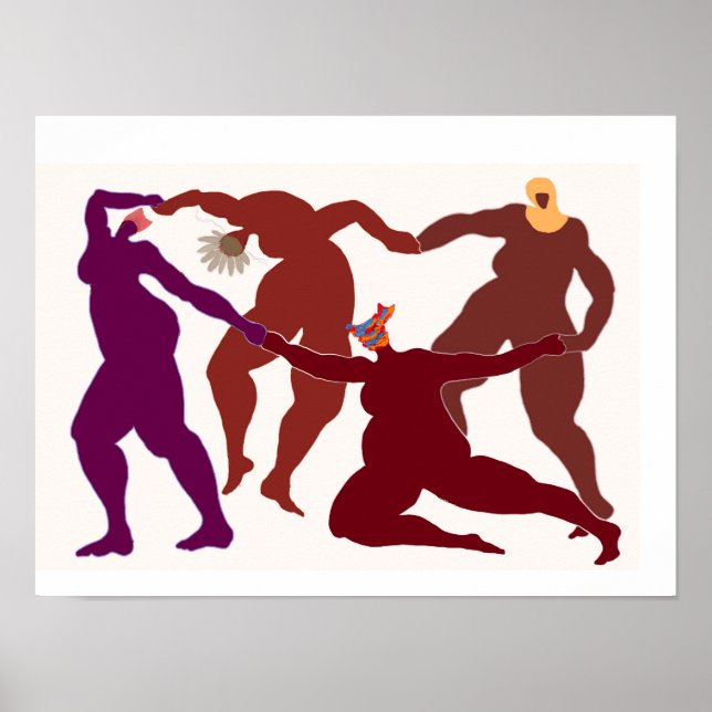 Poster Homenagem a Matisse (Frente)