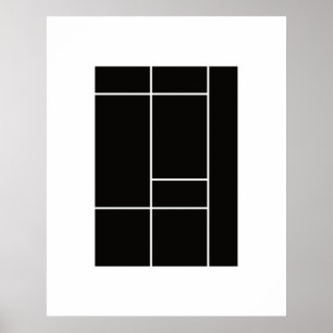 Poster Homenagem a Mondrian 1.3