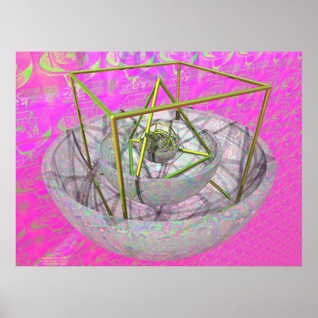 Poster Homenagem ao Kepler (Frente)