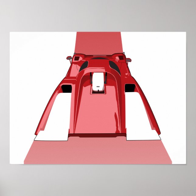 Poster Homenagem do Le Mans. (Frente)