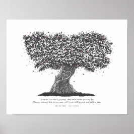 Poster Homenagem Memorial à Mamãe Presente de Condoência 