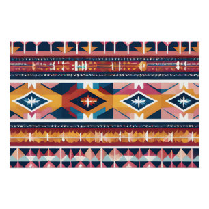 Pôster Homenagem Nativa Americana ao Abstrato 18
