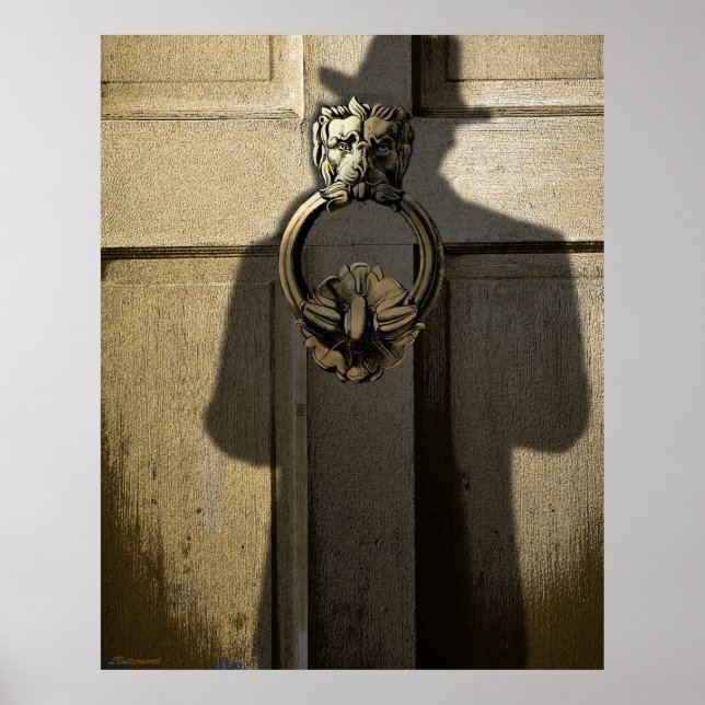 PÔSTER HOMENS A PRETO (Frente)