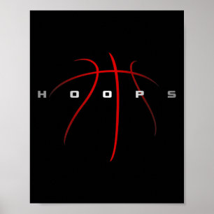 Poster Homens de combate à família de basquetebol de basq