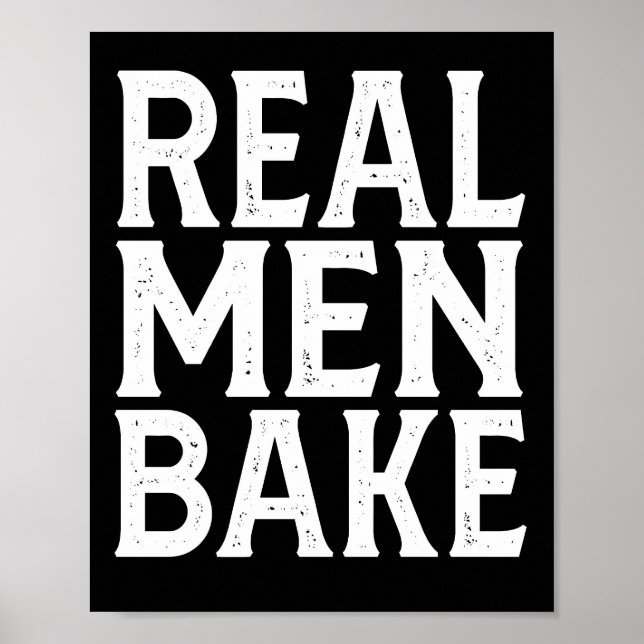 Poster Homens de Verdade Assam - Roupas engraçadas de cul (Frente)